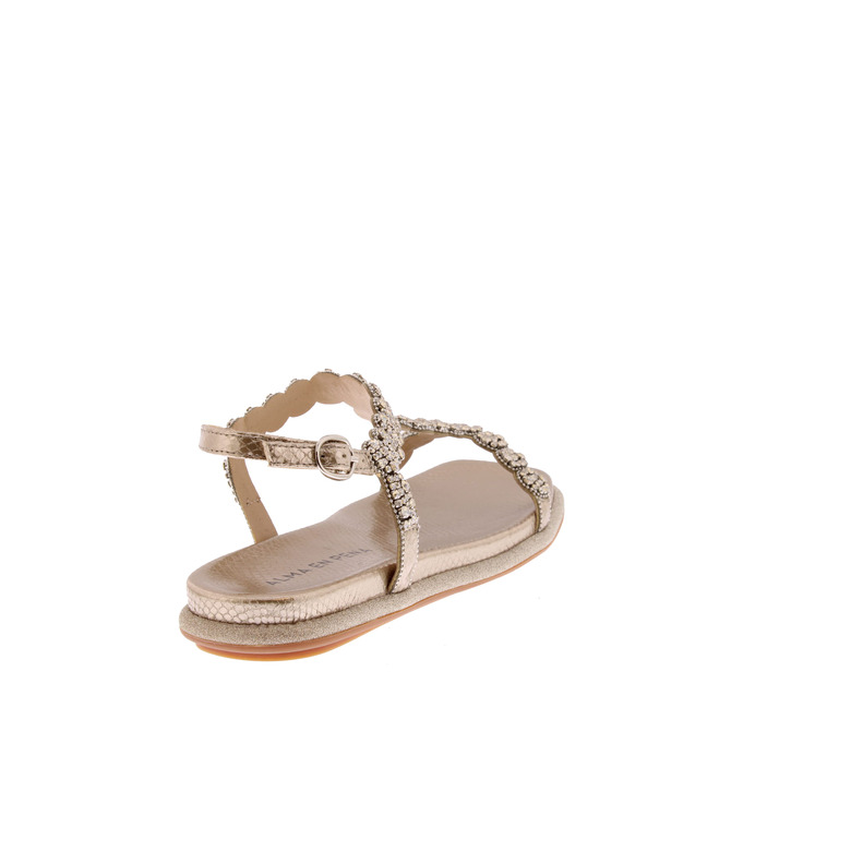 Alma En Pena sandalen gold 4
