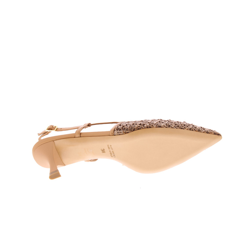 Gianmarco F. pumps bruin 5