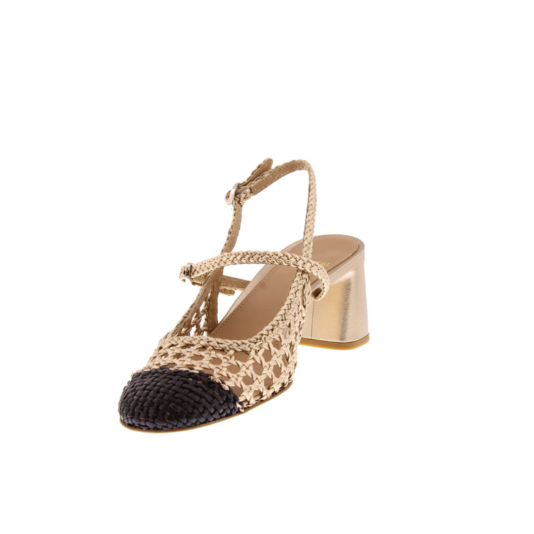 Chantal1962 pumps gold 3