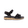 Paul Green sandalen zwart 1