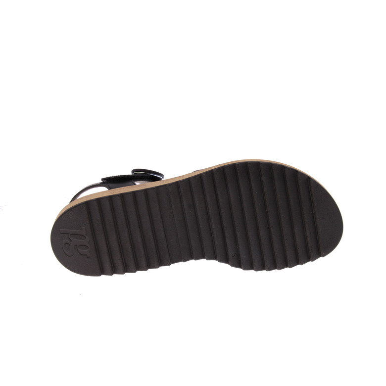 Paul Green sandalen zwart 5