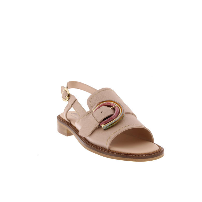 Pertini sandals lightbrown 2