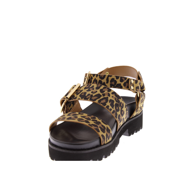 No Name sandalen bruin 3