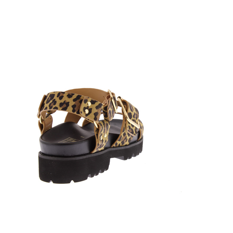 No Name sandalen bruin 4
