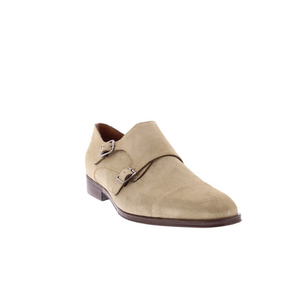 Van Bommel buckle shoes lightbrown