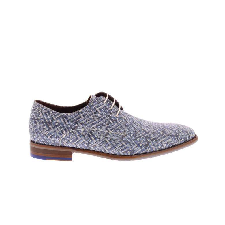 Floris Van Bommel veterschoenen blauw