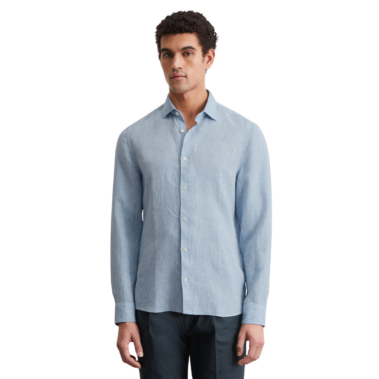 Marc O'polo hemd blauw 2