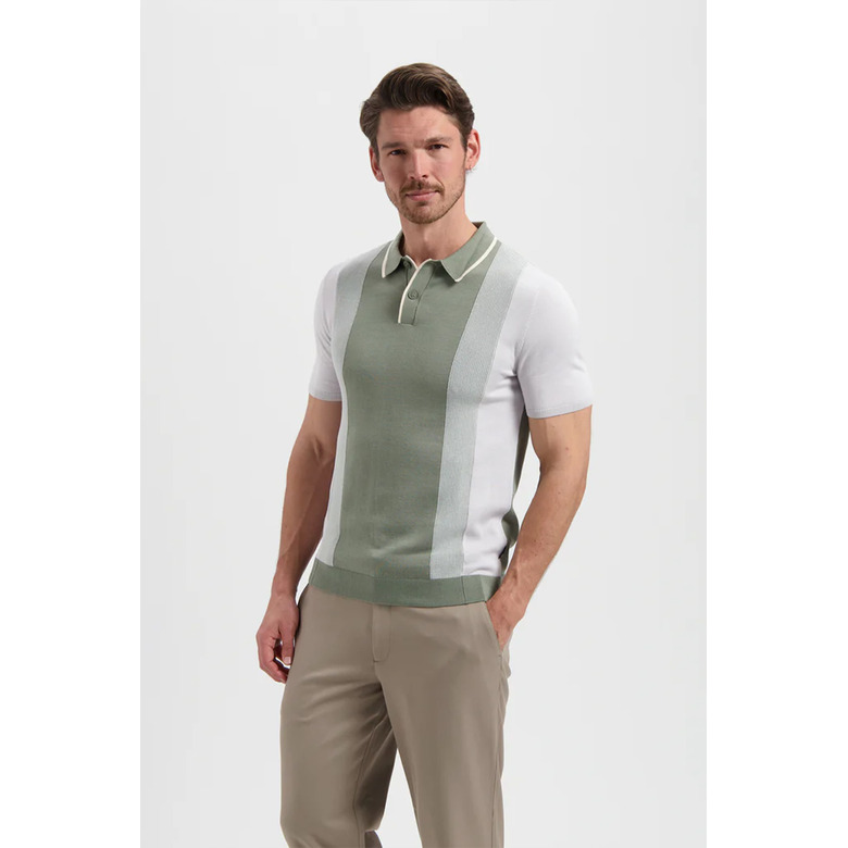 Saint Steve polo green 2