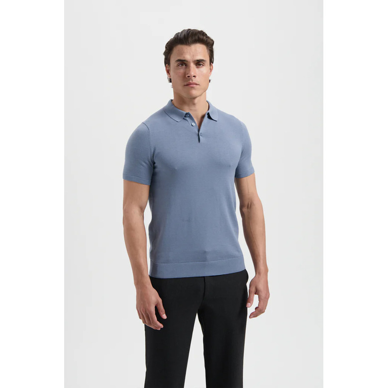 Saint Steve polo blue 2
