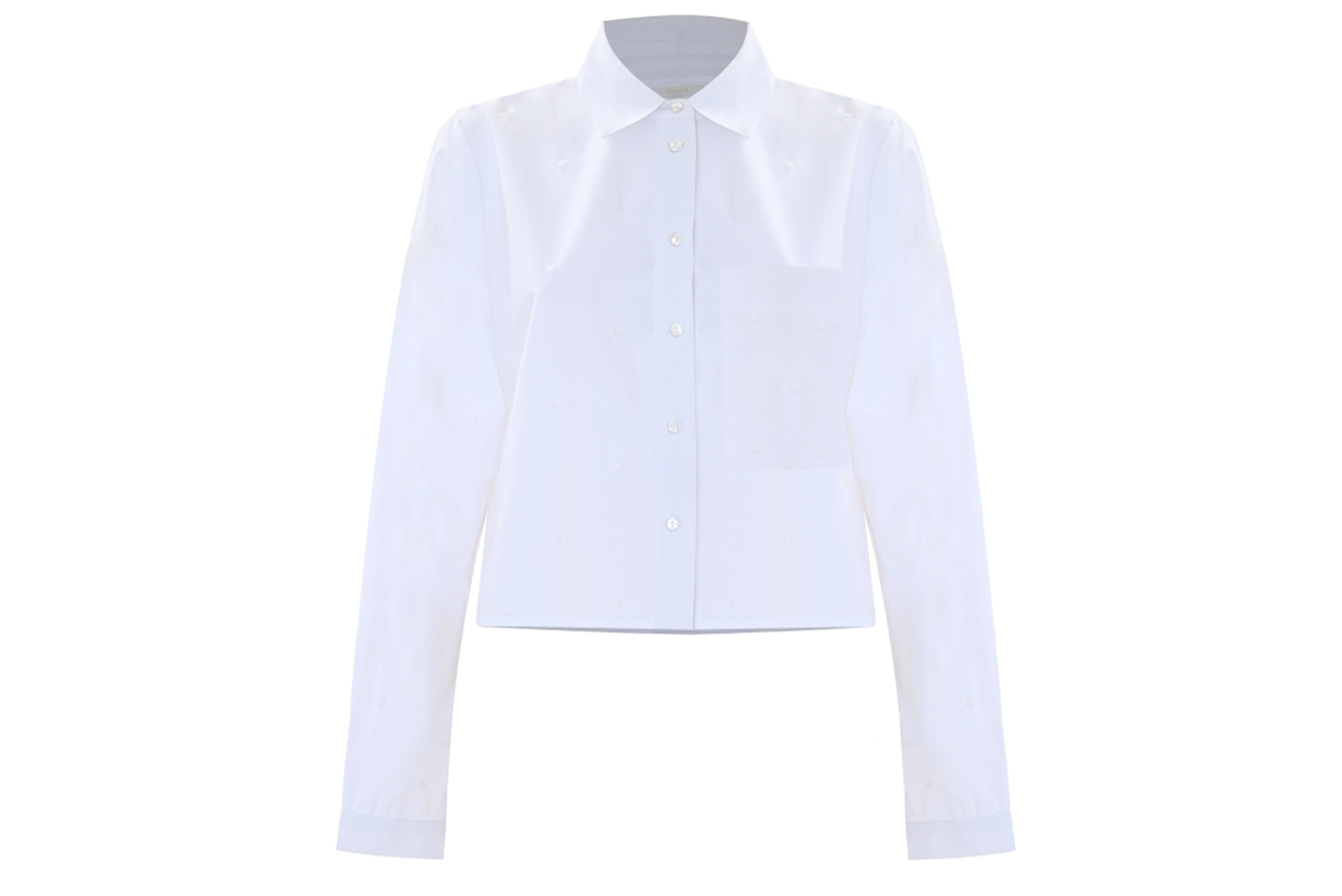 Blouse Kocca White JULIO Free delivery Carmi shoes and