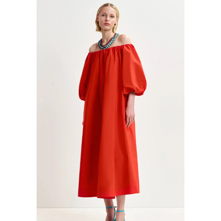 Essentiel kleid rot