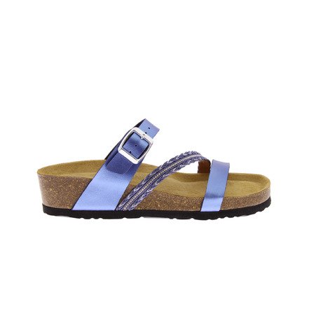 Dr.brinkman thong slippers blue