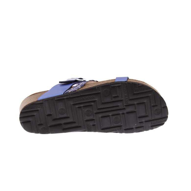 Dr.brinkman thong slippers blue 5
