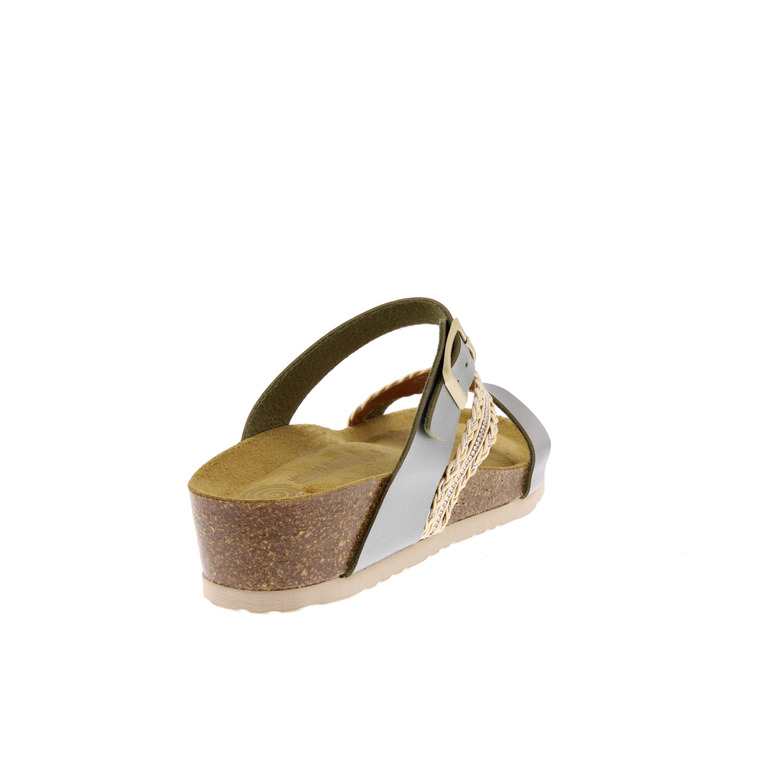 Dr.brinkman thong slippers green 4