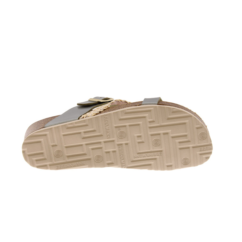 Dr.brinkman thong slippers green 5