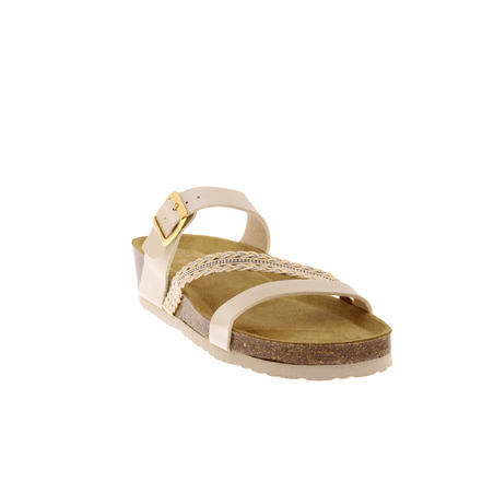 Dr.brinkman thong slippers gold