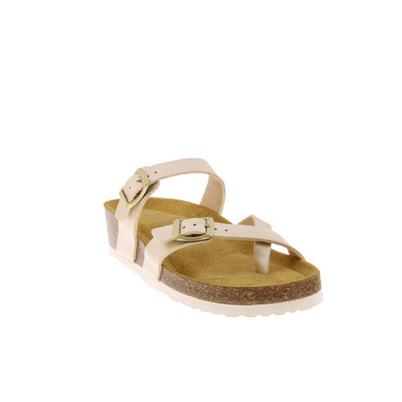 Dr.brinkman thong slippers gold