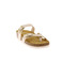 Dr.brinkman thong slippers gold 2