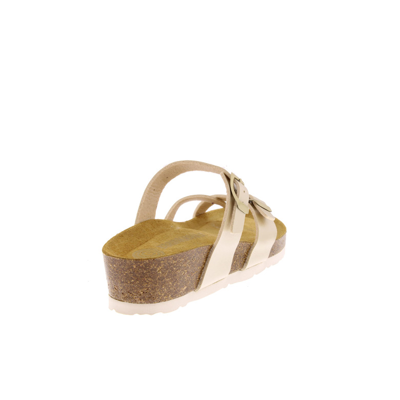 Dr.brinkman thong slippers gold 4