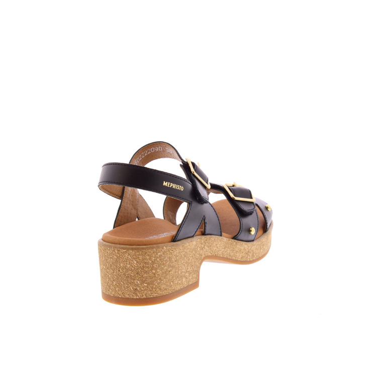 Mephisto sandales noir 4