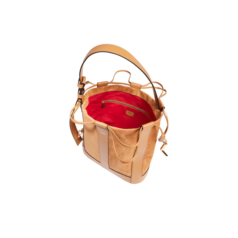 Lancel schultertasche braun 3