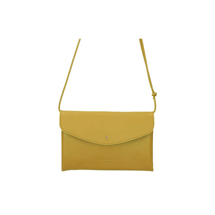 Ann Kurz crossbody yellow