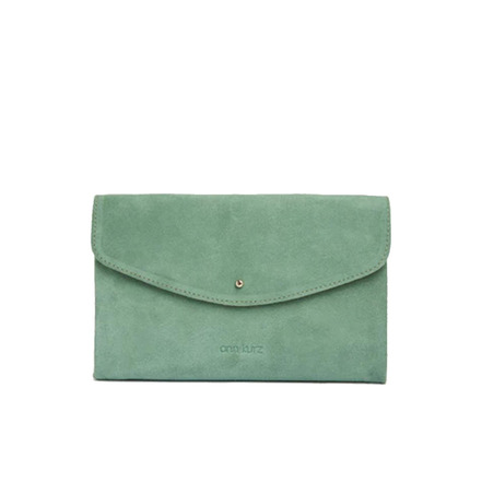 Ann Kurz crossbody green