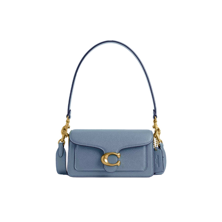 Coach handtas blauw