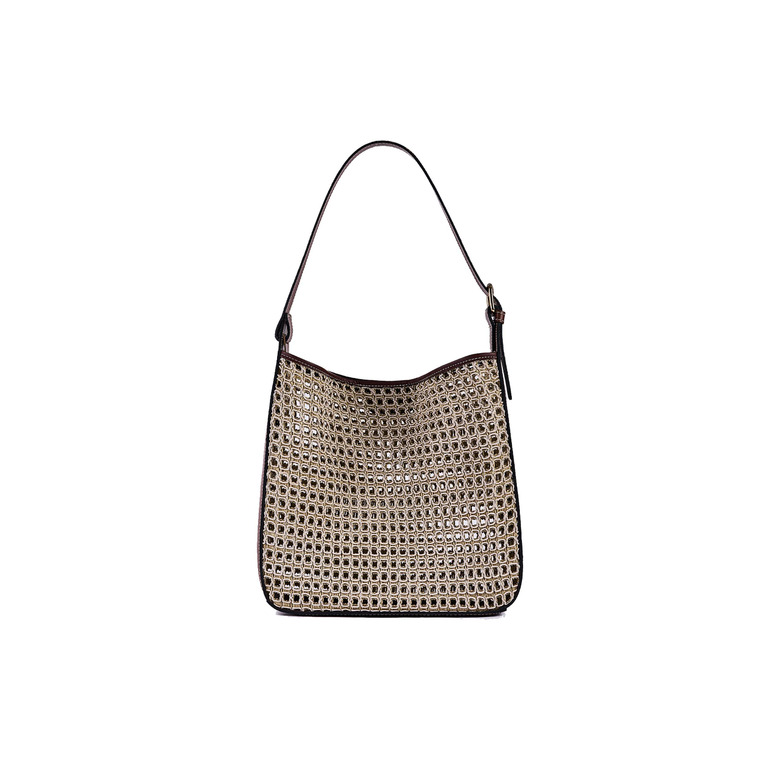 Viamailbag schoudertas bruin 1