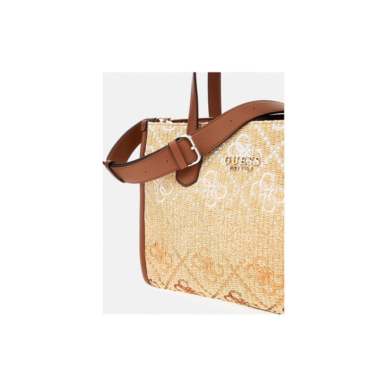 Guess handbag brown 4