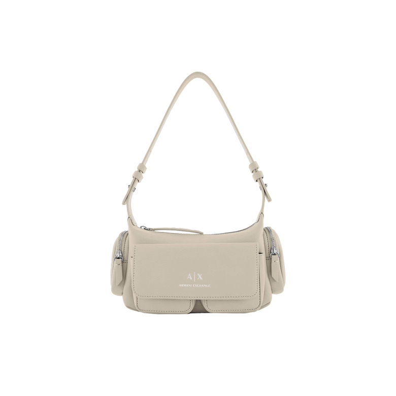 Armani Exchange shoulder bag ecru