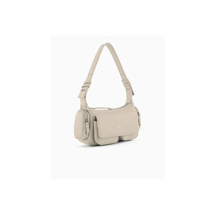 Armani Exchange shoulder bag ecru