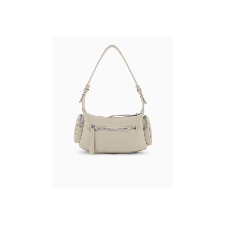 Armani Exchange sac porté épaule ecru 3