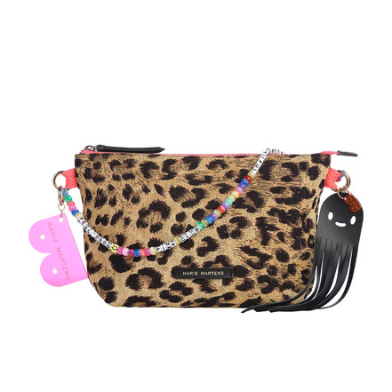 Marie Martens makeup tasche braun