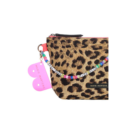 Marie Martens makeup tasche braun