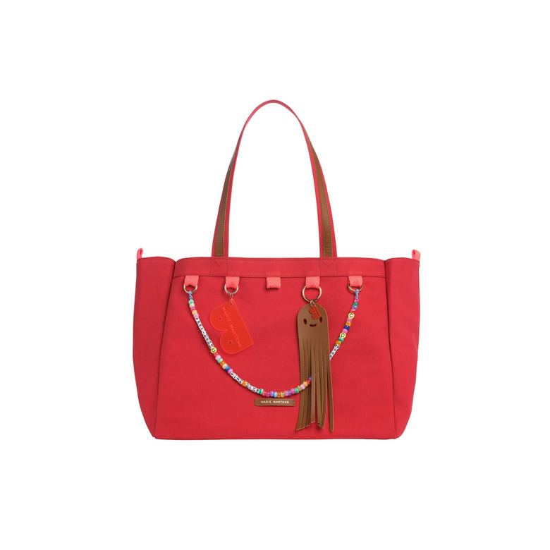Marie Martens shopper red 1