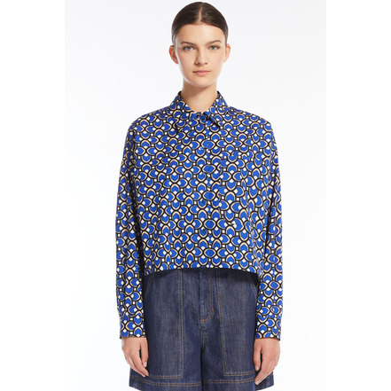 Weekend - Maxmara blouse blauw