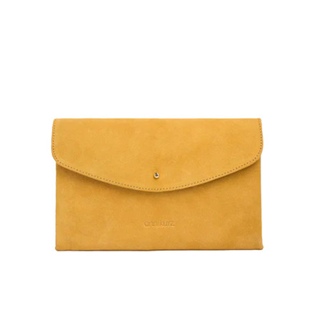 Ann Kurz crossbody yellow