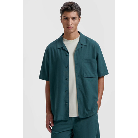 Olaf Hussein chemise vert