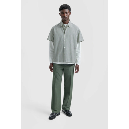 Olaf Hussein chemise gris