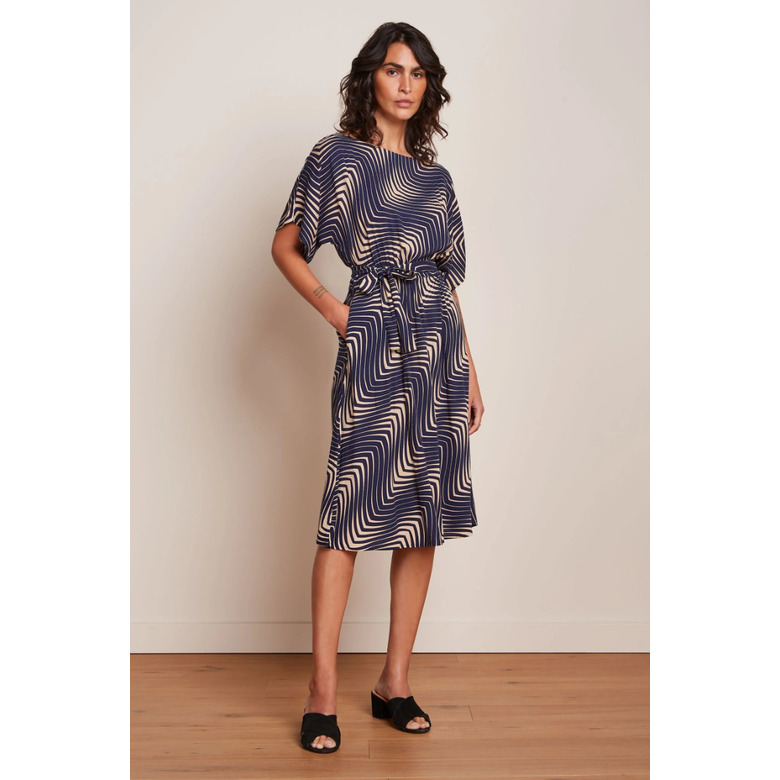 King Louie jurk blauw 2