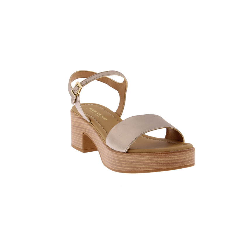 Weekend sandals gold 2