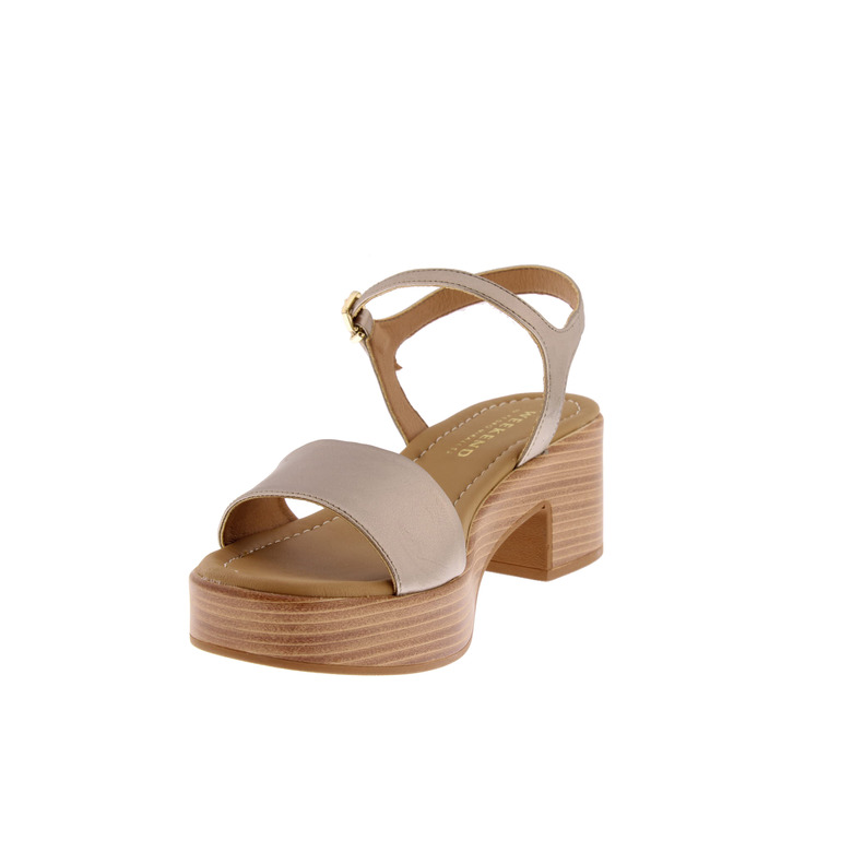 Weekend sandals gold 3
