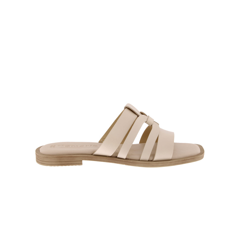 Tamaris thong slippers ecru
