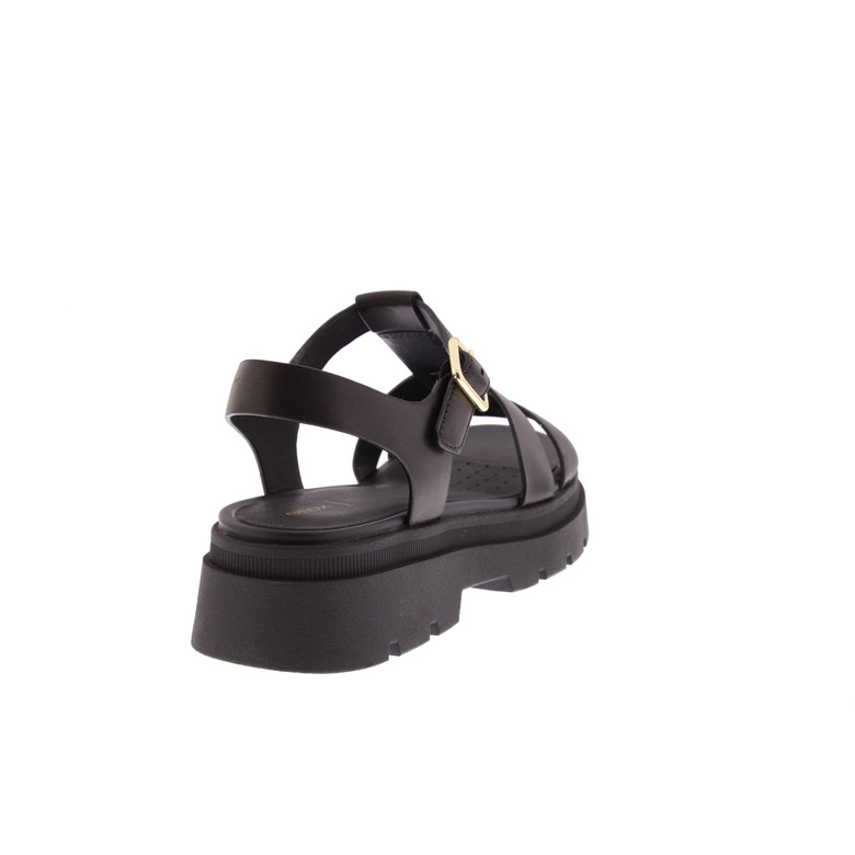 Geox sandals black 4
