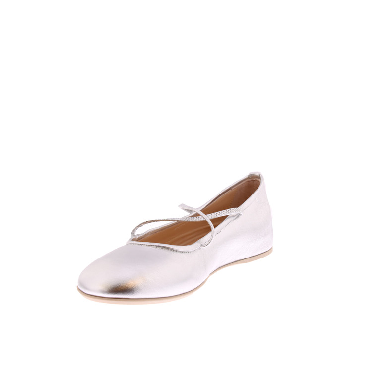 Agl ballerinas silver 3