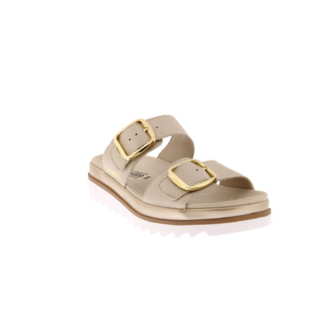 Mephisto thong slippers lightbrown