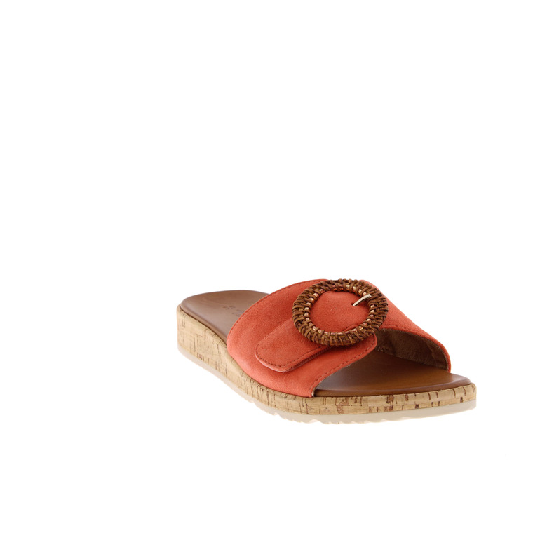 Tamaris thong slippers orange 2