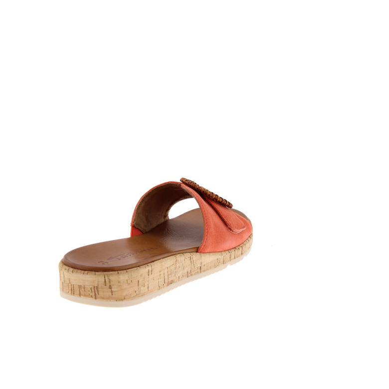 Tamaris thong slippers orange 4