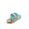 Mephisto thong slippers blue 3